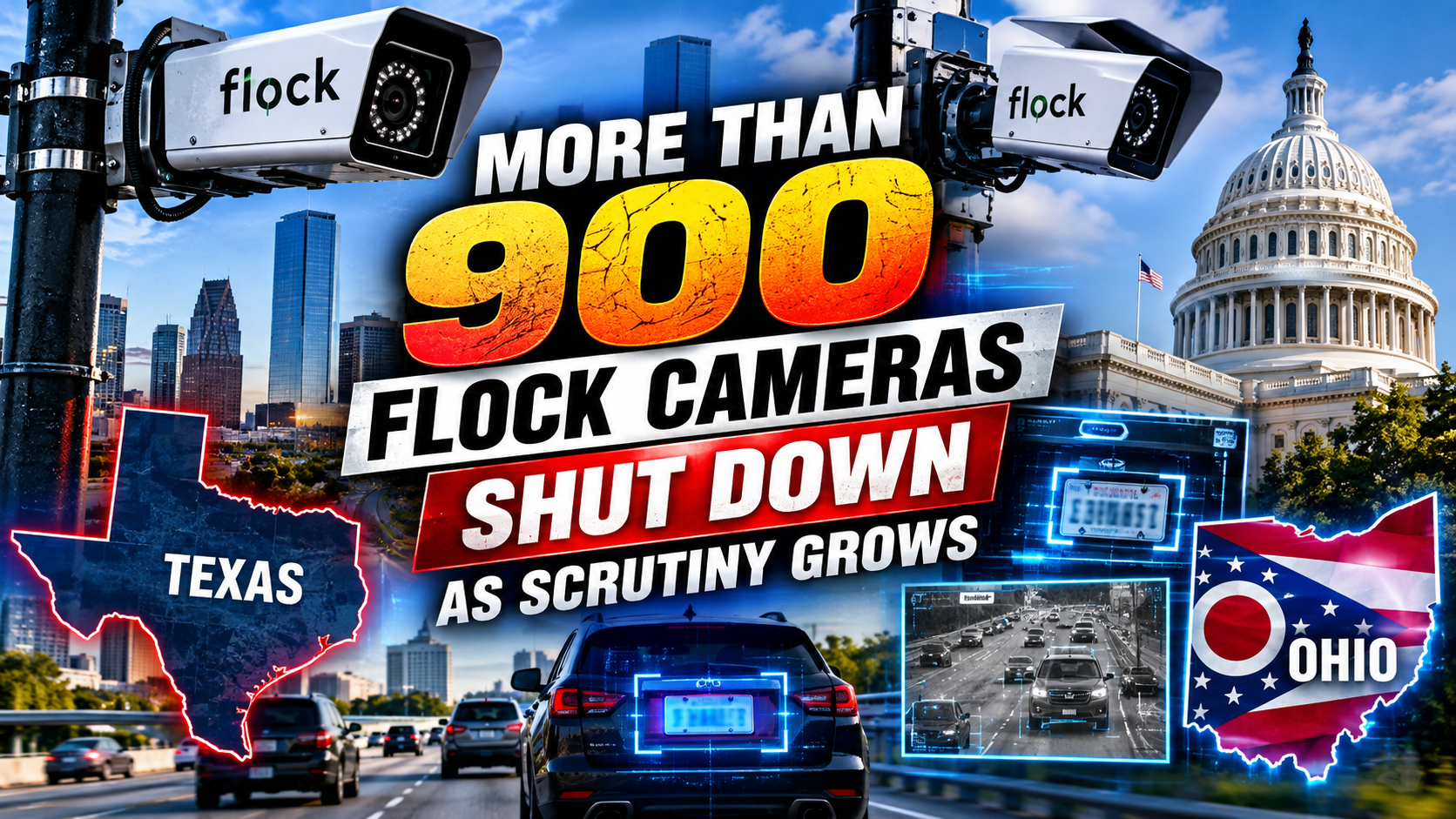 At Least 900 Flock Cameras Shut Down as Scrutiny Grows