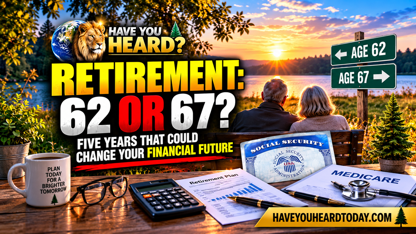 Retirement at 62 or 67? Five Years That Could Change Your Financial Future