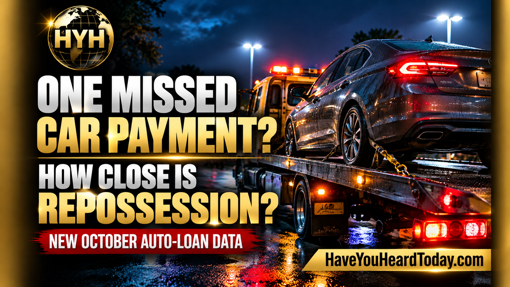 One Missed Car Payment: How Close Are You to Repossession?